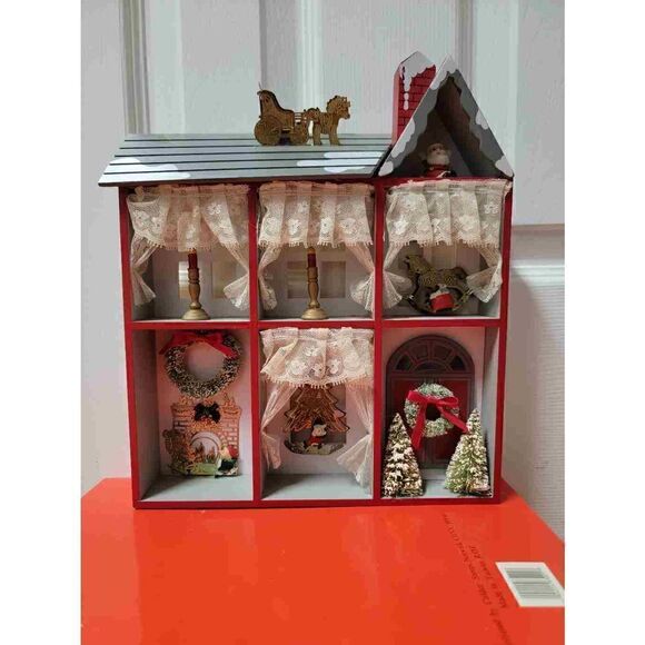 Christmas Divided Wall Deco 10" - Picture 1 of 7